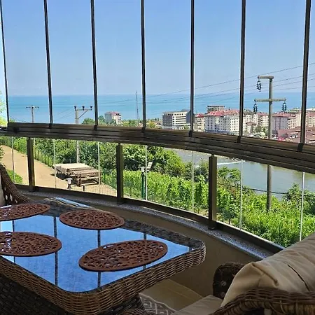Rizekonak Luxury Private Garden Ac Sea View Villa Rize